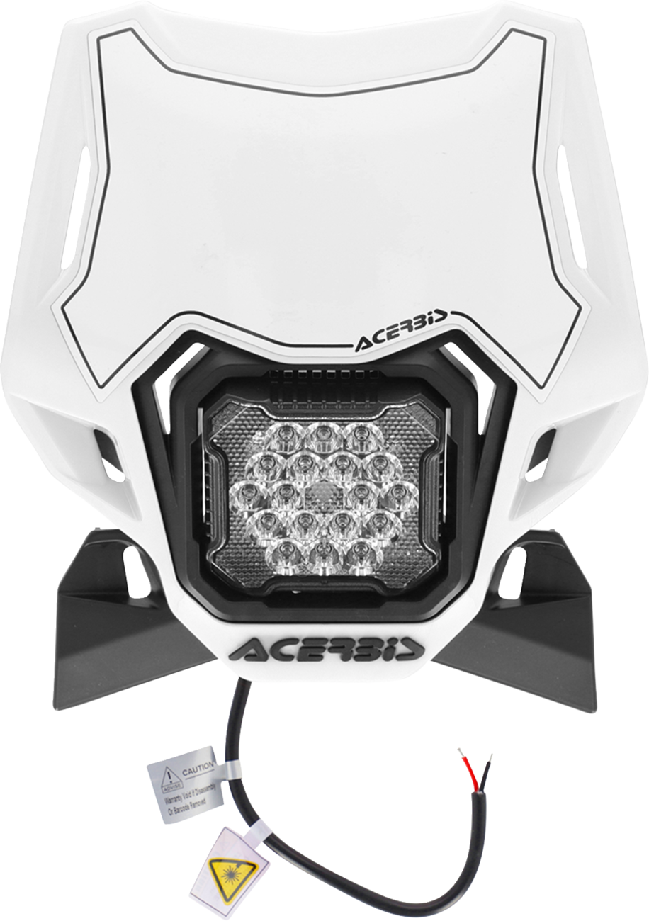 Headlight- VSL Lumen-X - White/Black (1)