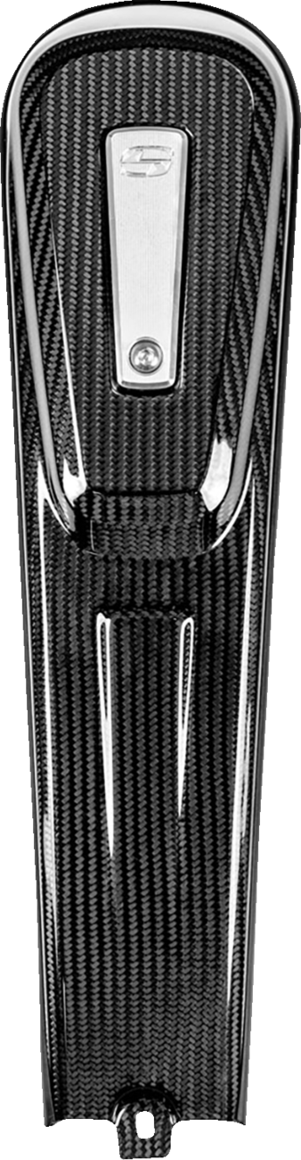 SADDLEMEN Dash Console - Side Fill - Carbon Fiber/Gloss - Harley-Davidson® - Softail