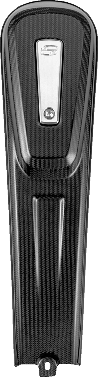 SADDLEMEN Dash Console - Side Fill - Carbon Fiber/Matte - Harley-Davidson® - Softail