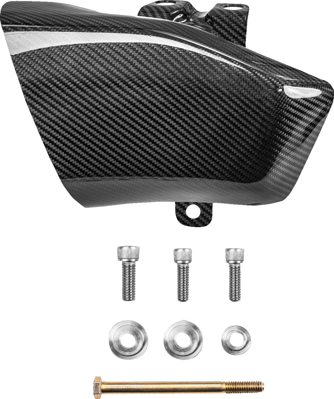 SADDLEMEN Air Scoops - Carbon Fiber/Gloss - HD Trike/Touring