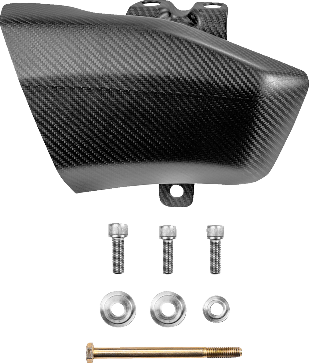 SADDLEMEN Air Scoops - Carbon Fiber/Matte - HD Trike/Touring