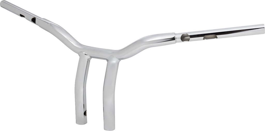 LA Choppers Handlebar 1PC Kagefighter W/pb 1.25 10C Fl 24