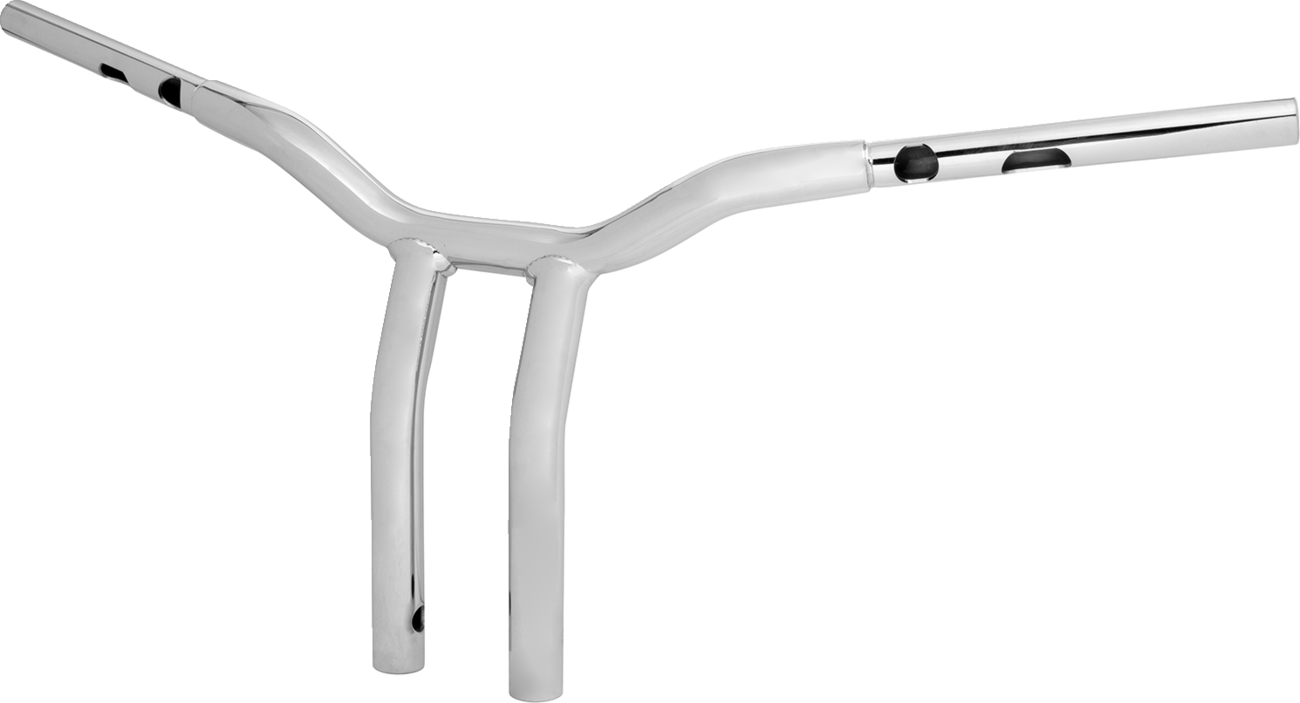 LA Choppers Handlebar 1PC Kagefighter W/pb 1.25 12C Fl 24