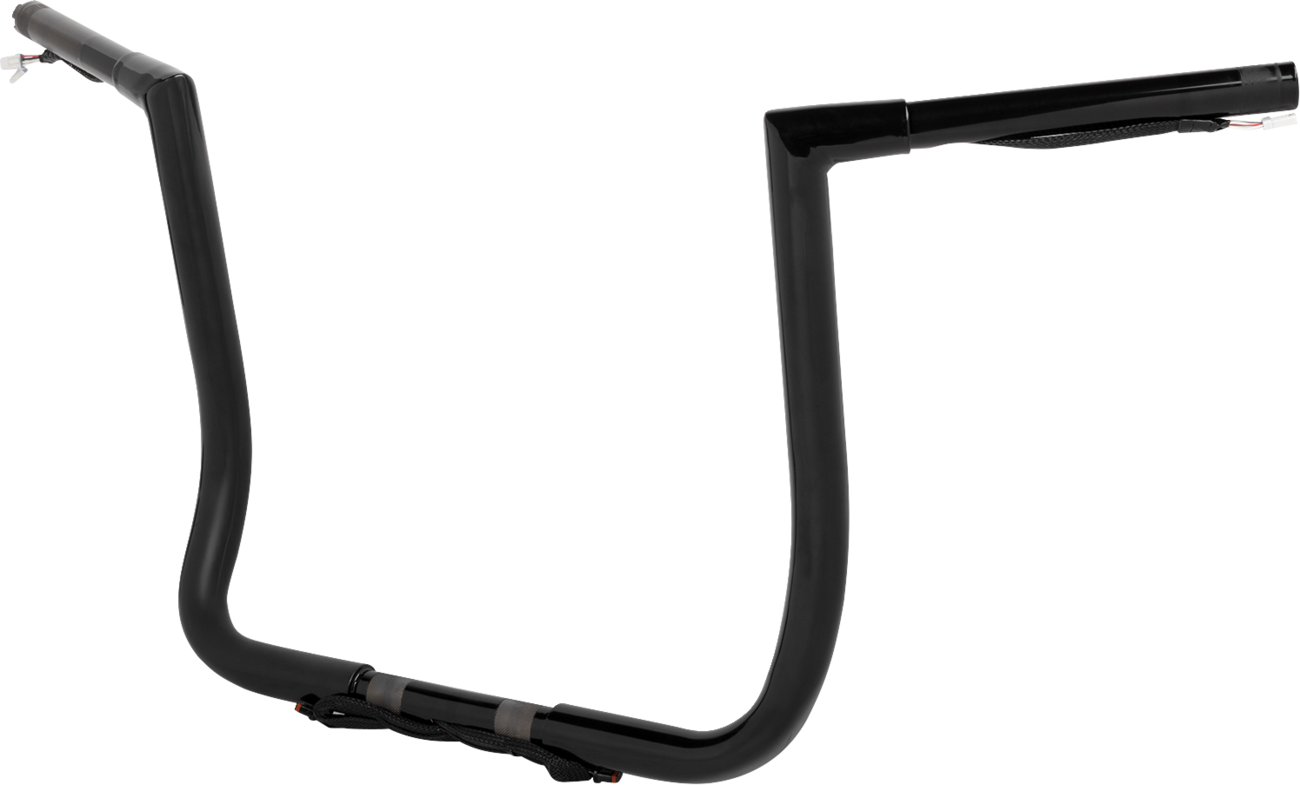 LA Choppers Handlebar Twin Peaks Pre-wired 1.25 14B 14-23 Fl