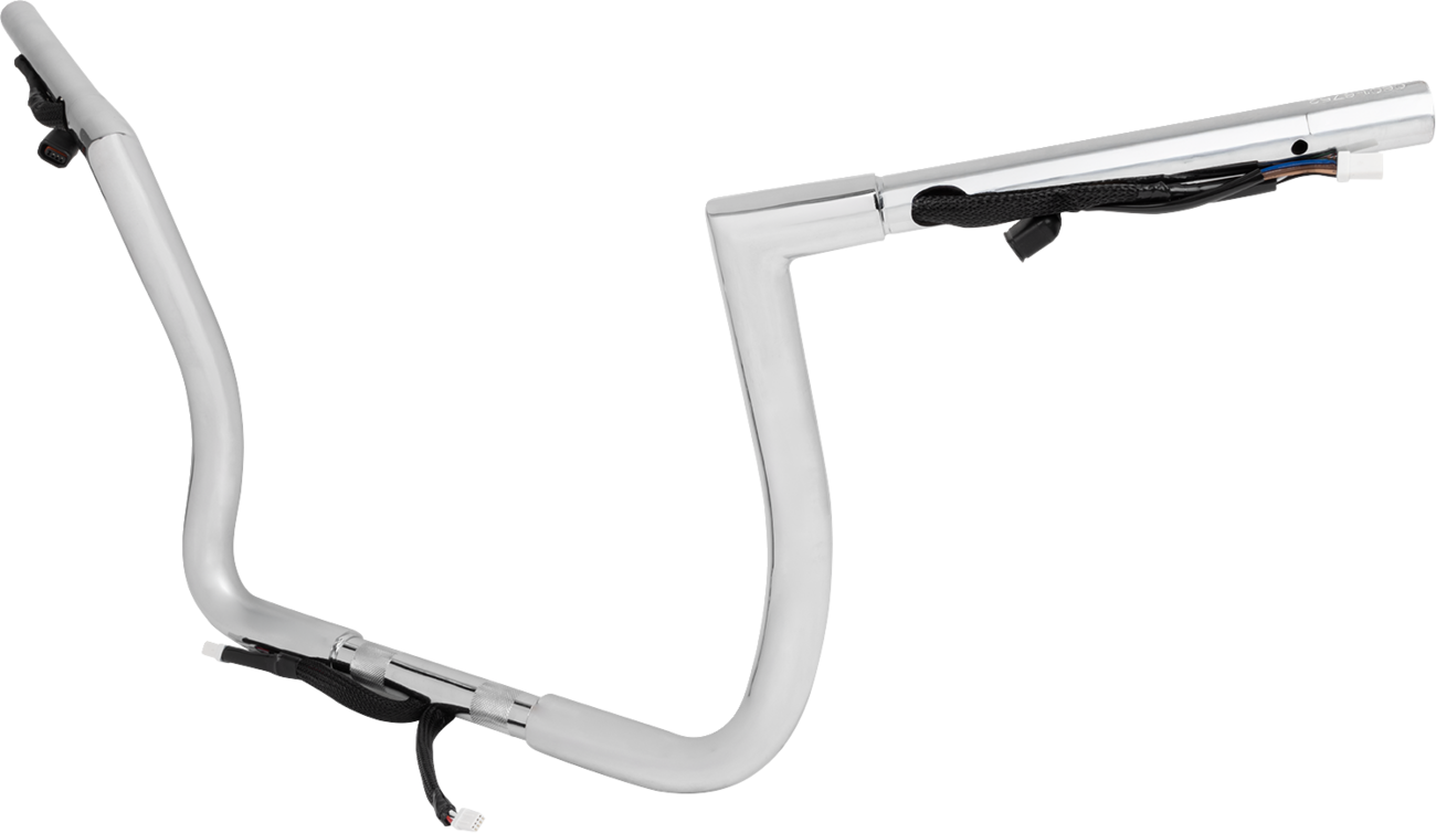 LA Choppers Handlebar Twin Peaks Pre-wired 1.25 12C Flh 24