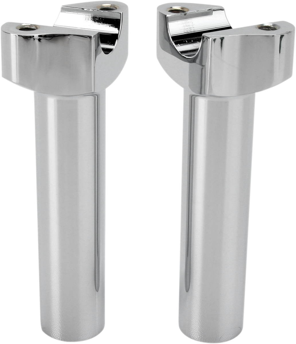 Drag Specialties Risers Straight 5.5' - Chrome