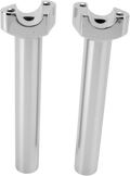 Drag Specialties Risers Straight 8' - Chrome