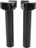 Drag Specialties Risers Straight 6.5' - Black