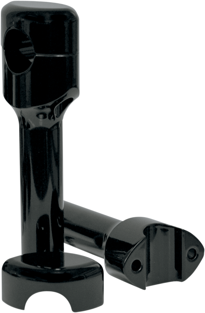 LA Choppers Risers Hfty Smooth 6' - Black
