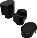 LA Choppers Riser Sprngr 1' Pauco - Black