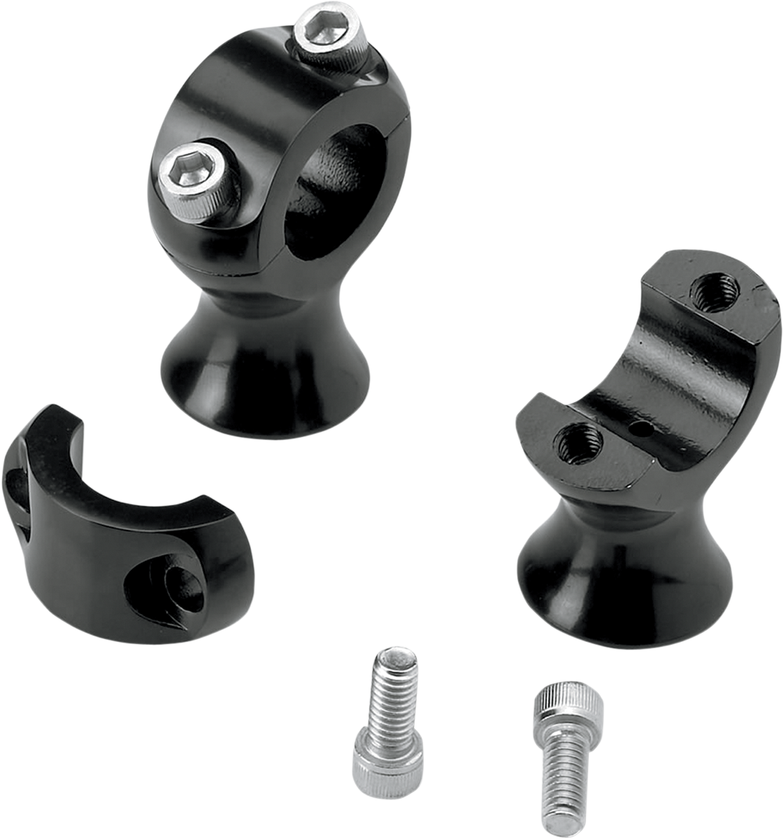Biltwell Risers Slimline 1.75' - Black