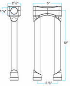 Biltwell Riser Murdock O/s Chr 12'