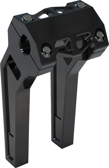 LA Choppers Riser 1' W/pb 8' Blk Ano