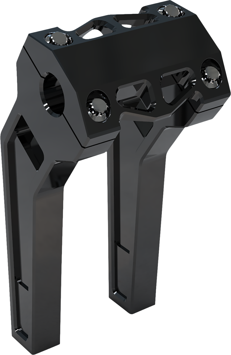 LA Choppers Riser 1' W/pb 8' Blk Ano