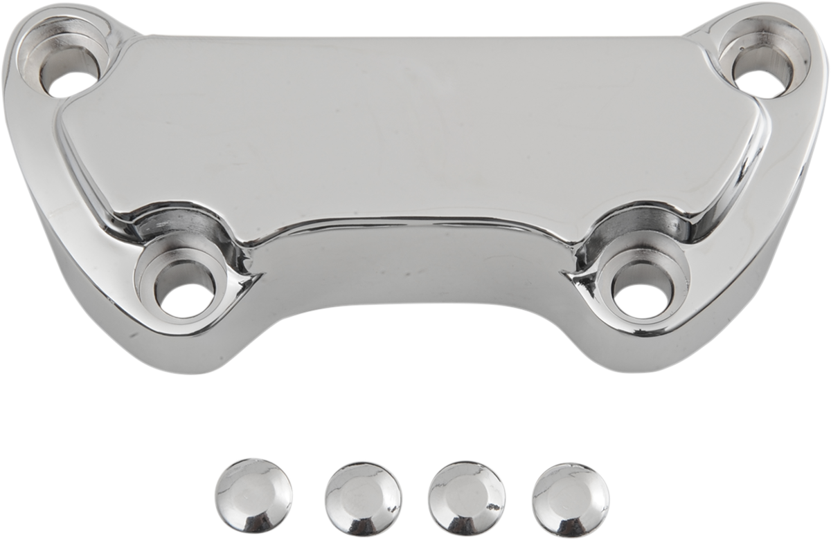 Drag Specialties Scalloped H/bar Clamp