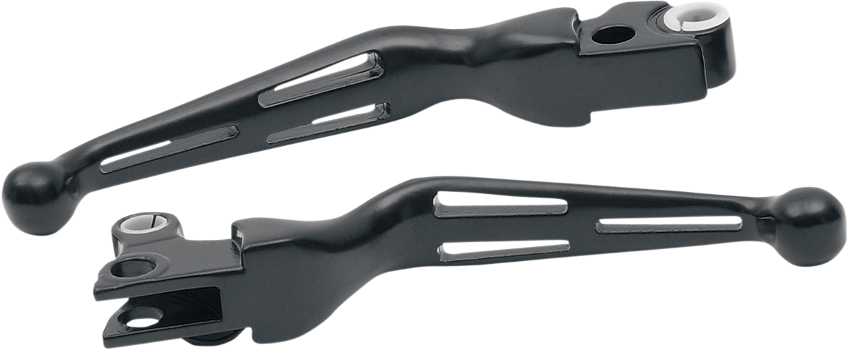Drag Specialties Levers Slot Blk 08-13FLT