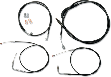 LA Choppers Cble Kt BK12-14'00-06FXST