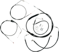 LA Choppers Cable Kt Bk MINI96-07FLHR