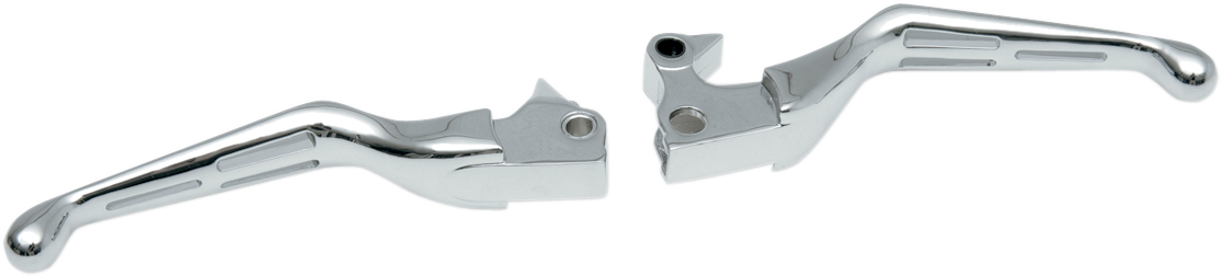 Drag Specialties Levers Slot Chr 04-13XL