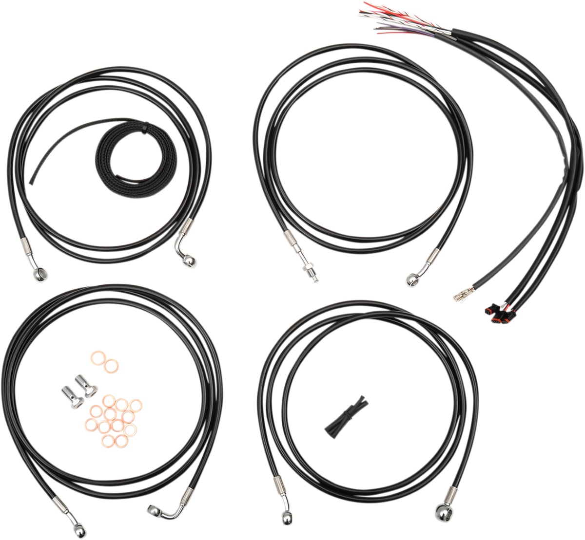 LA Choppers Cable KTB18-20'14-15FLABS