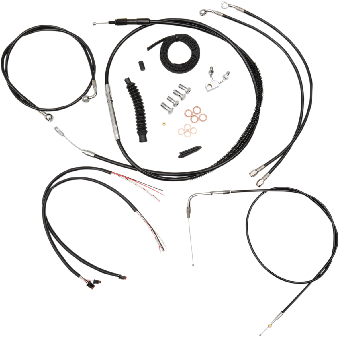 LA Choppers Cable Kit B 18-20 Abs St