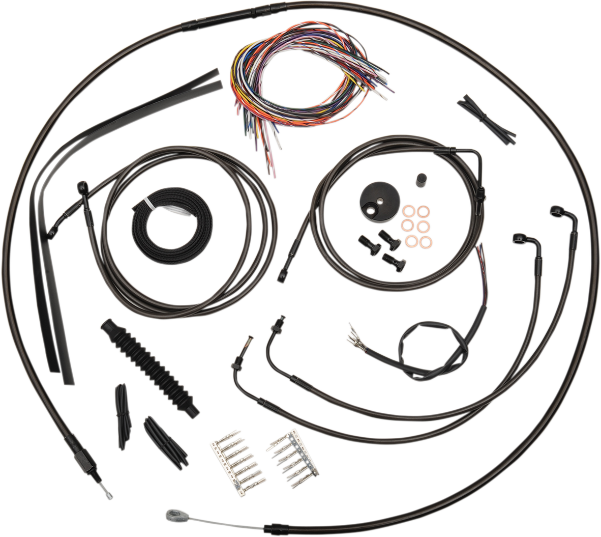 LA Choppers Cabl Kt Cm 12-14'FLTR Abs