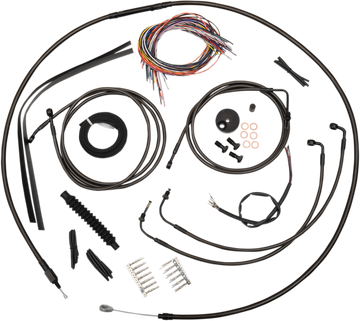 LA Choppers Cabl Kt Cm 12-14'FLHT Abs