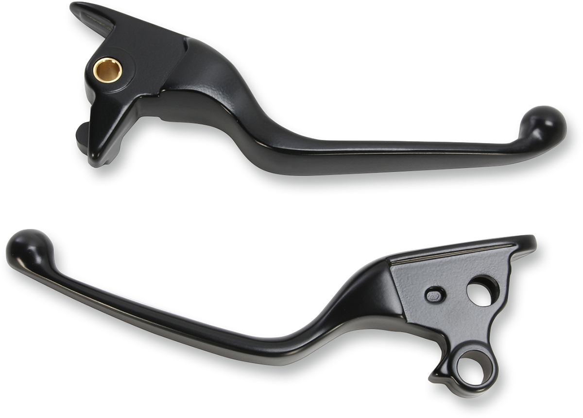 Drag Specialties Levers Blk St 15-22