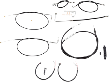 LA Choppers Cable Kt C 12-14BK 15ST