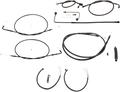 LA Choppers Cable Kt C 12-14MN 15ST