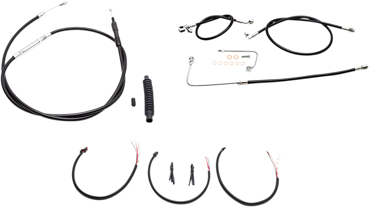 LA Choppers Cable Kt C18-20BK 16-17ST
