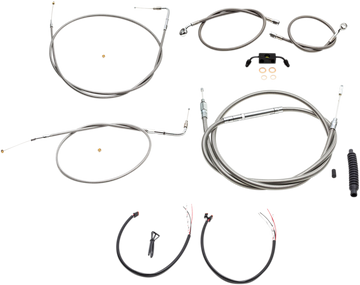 LA Choppers Cable Kt C SS18-20 Fxdabs