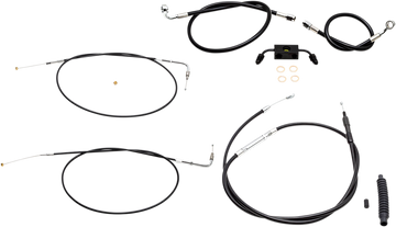 LA Choppers Cable Kit Bk 12-14 Xl Abs