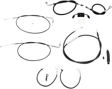 LA Choppers Cable Kt C Bk 15-18 Xlabs