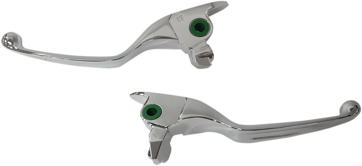 Drag Specialties Levers Chr Smth Flt 17-19