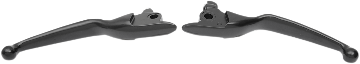 Drag Specialties Levers Blk Smth Flt 17-19