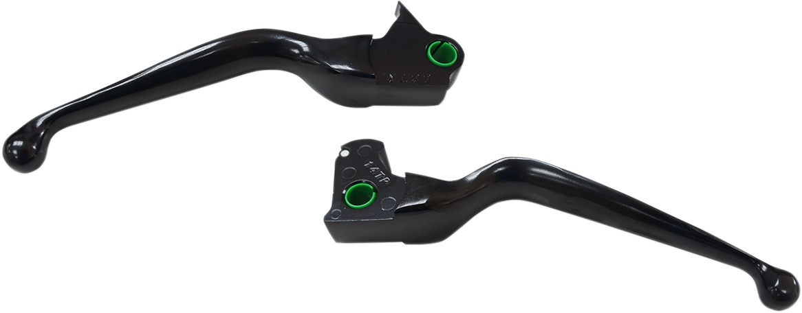 Drag Specialties Levers Hand Blk Trk 14-6