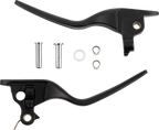 Drag Specialties Levers Lsr Blk 21-22TOUR