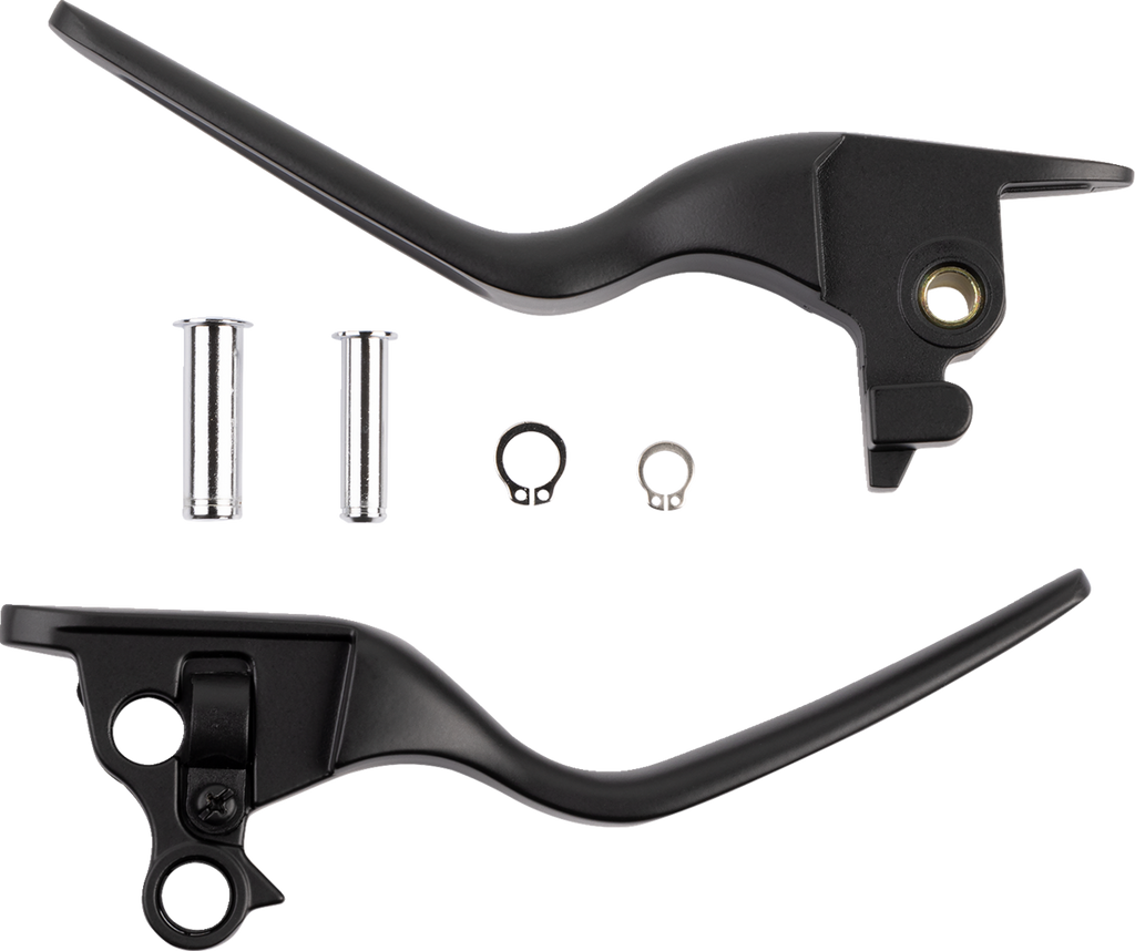 Drag Specialties Levers Lsr Blk 18-22 St