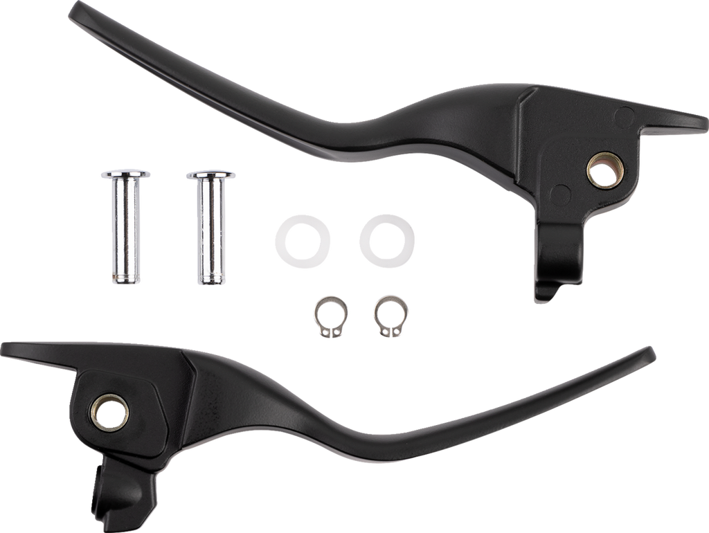 Drag Specialties Levers Lsr Blk 17-20TOUR