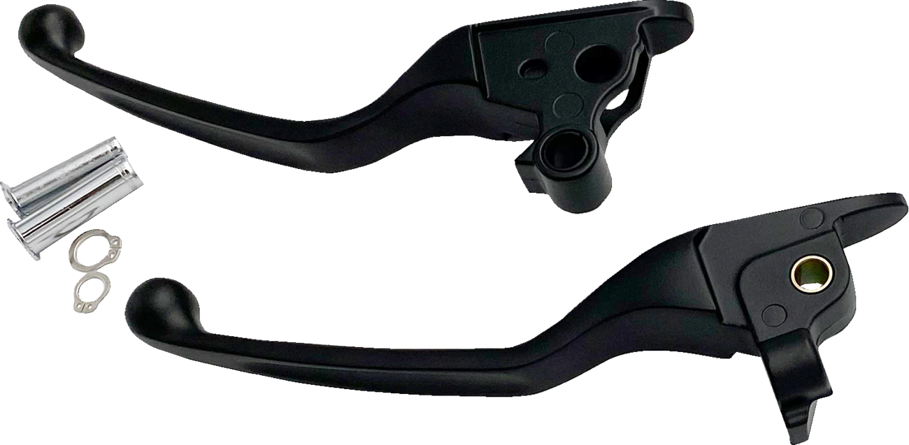 Drag Specialties Set Narrow Matte Black 08-13 Tour Levers