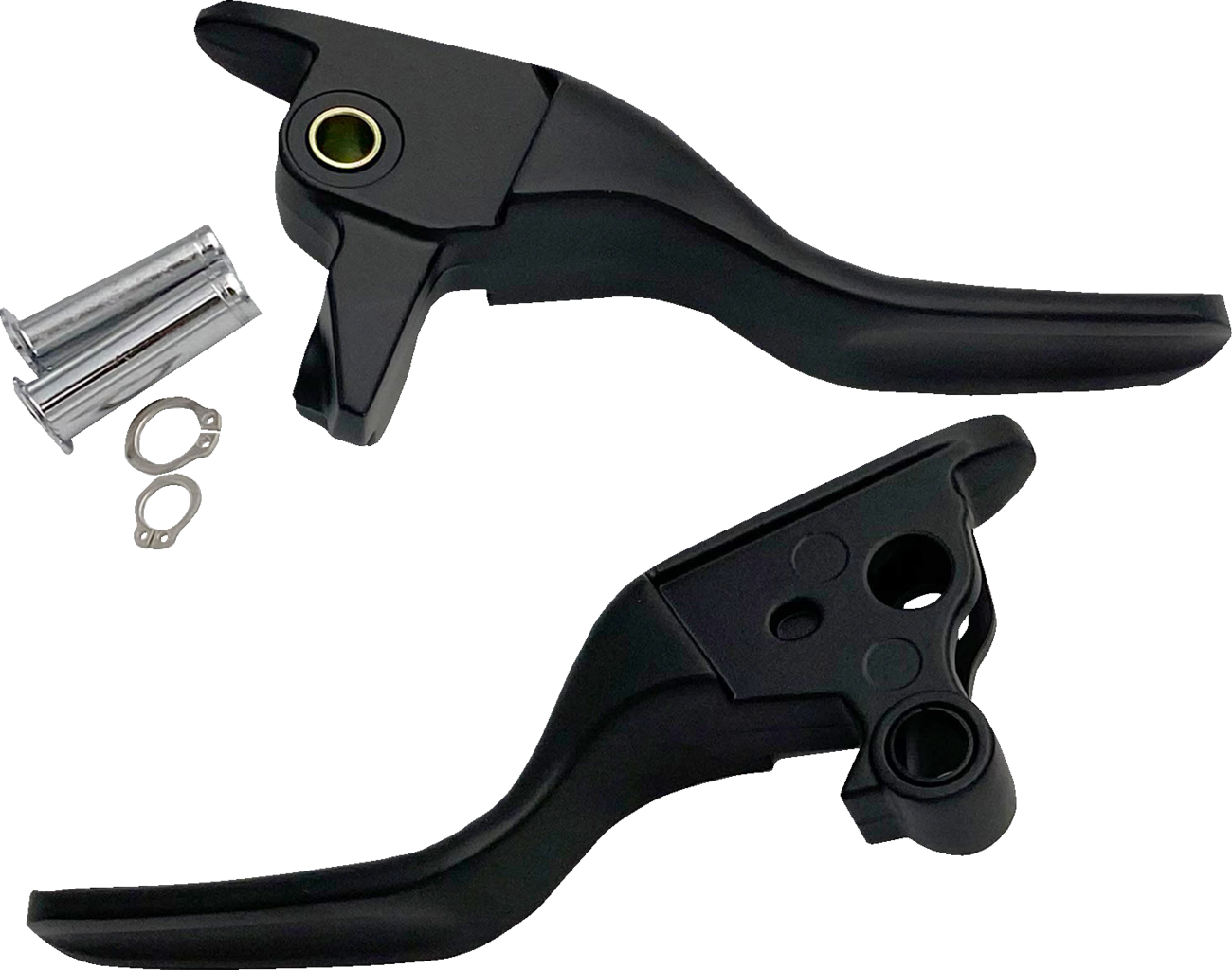 Drag Specialties Set Short Matte Black 08-13 Tour Levers