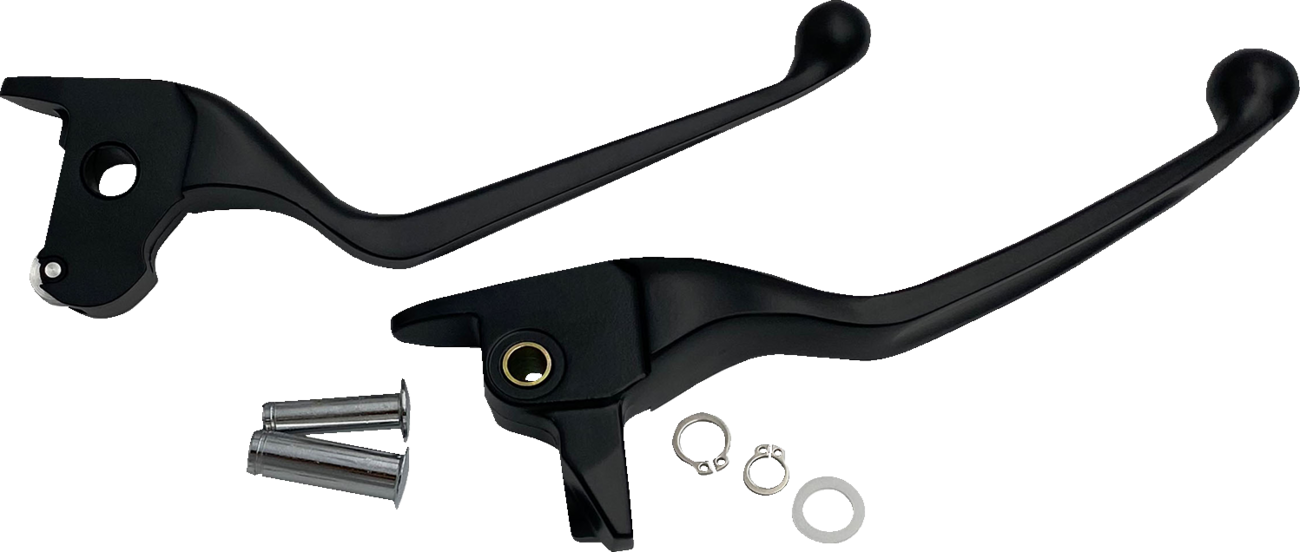 Drag Specialties Set Narrow Matte Black 14-16 Tour Levers