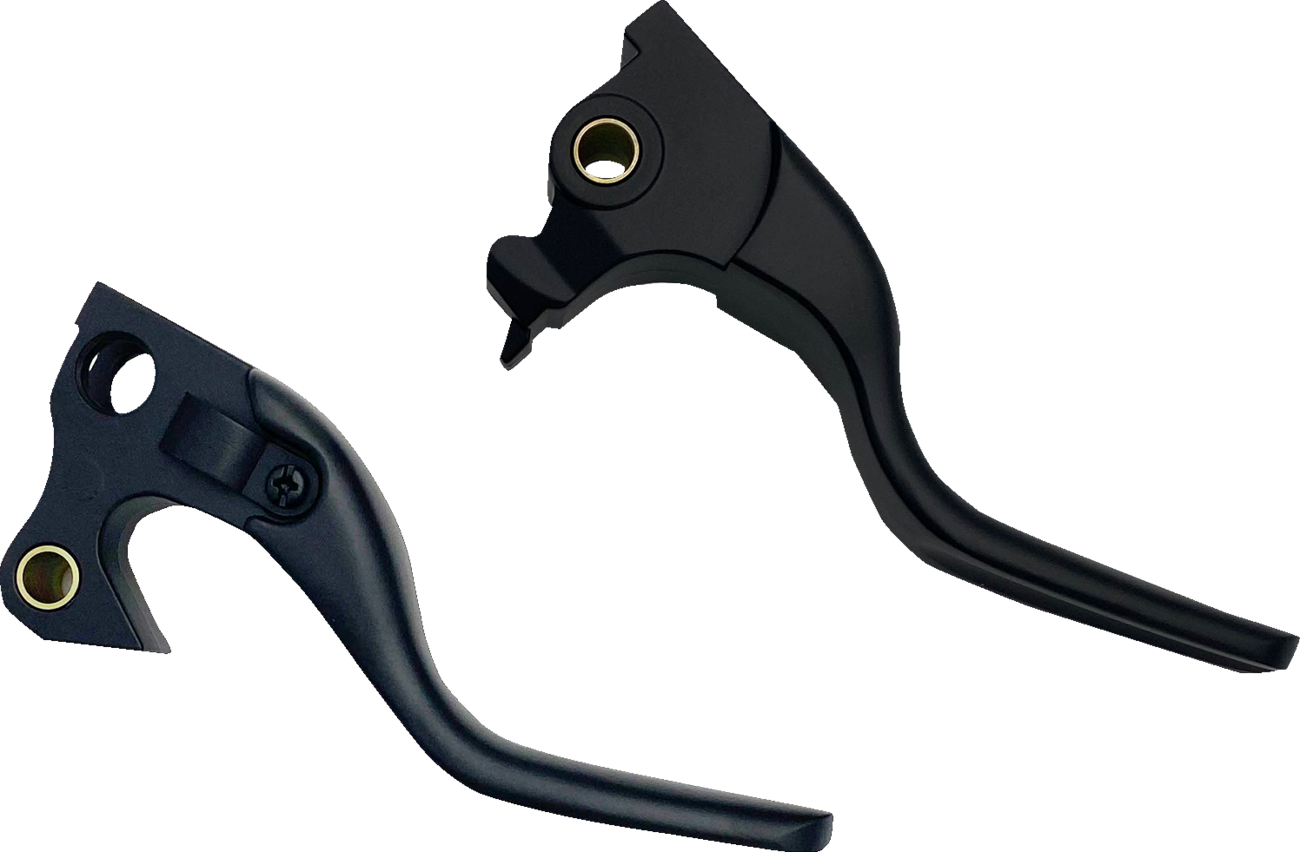 Drag Specialties Set Short Matte Black 14-22 Levers