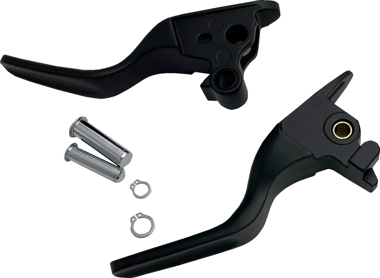 Drag Specialties Set Short Matte Black 18-23 Softail Levers