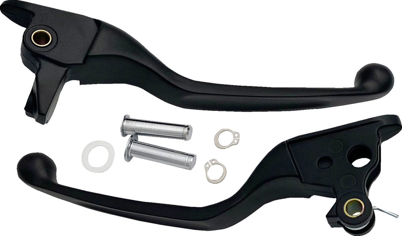 Drag Specialties Set Narrow Matte Black 21-23 Tour Levers