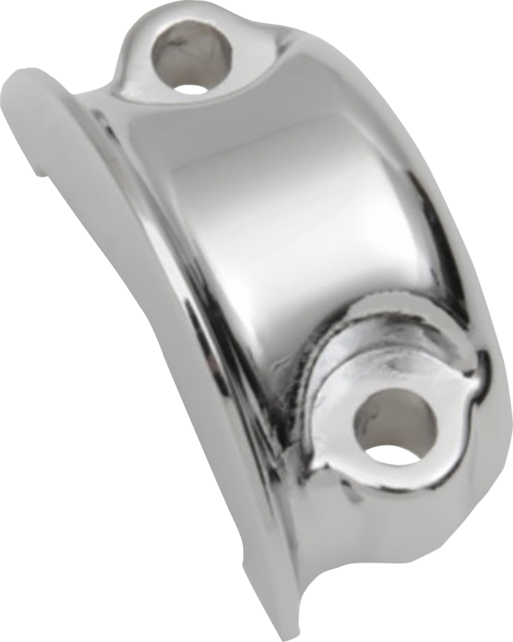 Drag Specialties Clamp Half Chr Fl/x 15-20