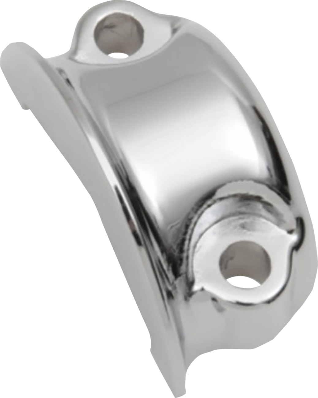 Drag Specialties Clamp Half Chr Fl/x 15-20