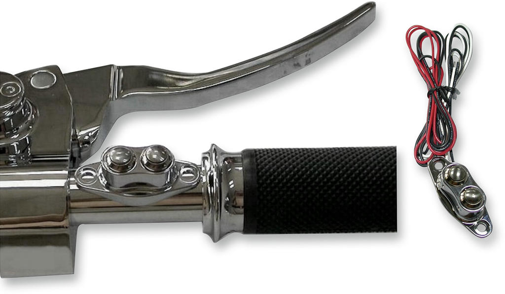 Drag Specialties Switches Dual Button Ch