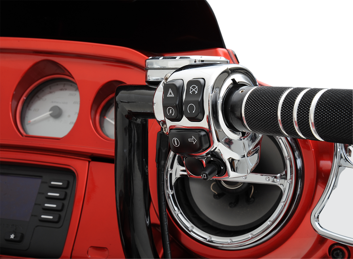 Drag Specialties Housings Swt Chr 14-19FLT